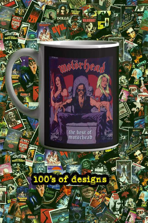The Best Of Motorhead 11oz Mug | Music Artist Merchandise | Rock and Roll Gift | Heavy Metal Coffee Cup | Music Lover Collectible