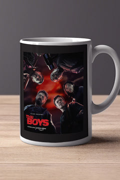 The Boys 11oz Mug | TV Show Merchandise | The Boys Design | Homelander poster
