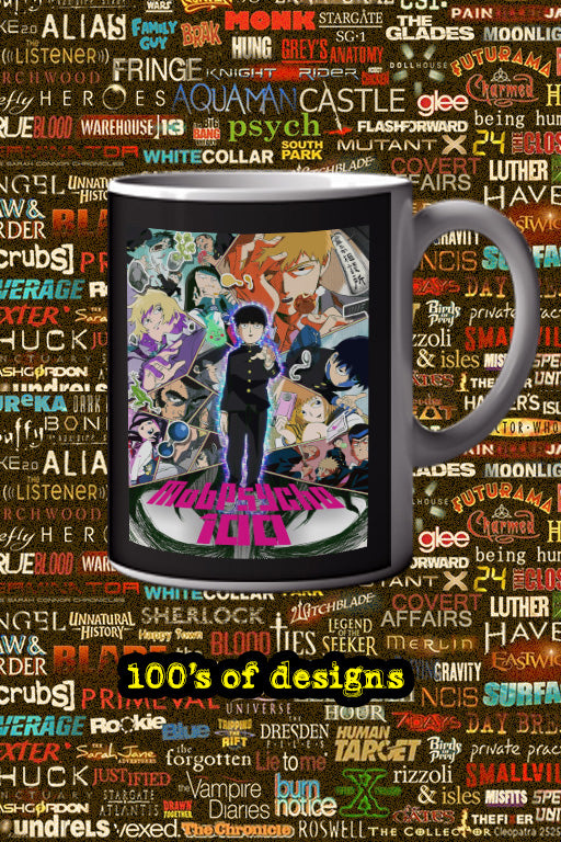 Mob Psycho 100 11oz Mug | Anime Mug | TV Show Merch | Shigeo Kageyama Mug | Cartoon Coffee Cup