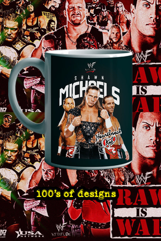 SHAWN MICHAELS 11oz Mug | WWE Superstar Wrestler Shawn Michaels Design
