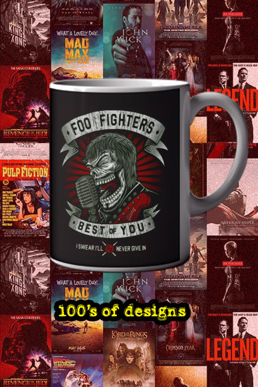 Foo Fighters Best Of You 11oz Mug | Music Artist | Coffee Cup Mug | Rock Band | Best Of You Design