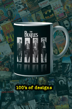 The Beatles 11oz Mug | Music Lover Gift | Music Artist Merch | Ceramic Coffee Cup
