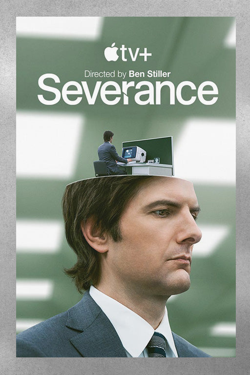 Severance Adam Scott Gloss Poster | TV Show Wall Art | Severance Fan Art Print | Sci-Fi Thriller Series Decor | Minimalist Severance Poster | Office Aesthetic Artwork | Modern TV Show Print | Streaming Series Gift Idea