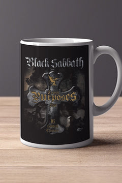 Black Sabbath Cross Purposes 11oz Mug | Music Artist | Black Sabbath Design | Rock Band | Unique Gift