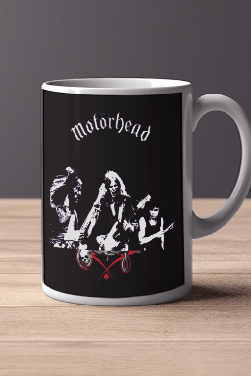 Motorhead Rock Band 11oz Mug | Music Artist Merchandise | Band Logo Cup