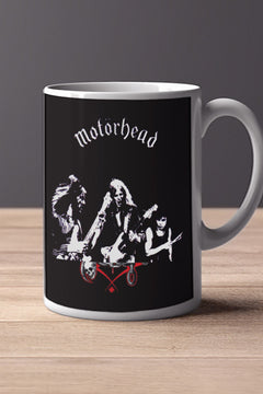 Motorhead Rock Band 11oz Mug | Music Artist Merchandise | Band Logo Cup