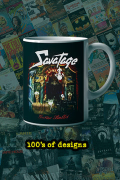 Savatage Gutter Ballet 11oz Mug | Music Artist Inspired | Savatage Fan Gift | Gutter Ballet Design | Music Lover | Coffee Cup Mug