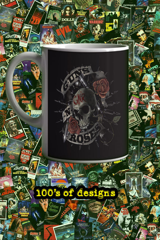 Guns N' Roses 11oz Mug | Music Artist Design | Rock Band Merchandise | Coffee Cup | Gift for Music Lover | Retro Axl Rose Mug