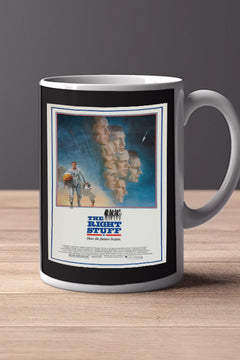 The Right Stuff 11oz Mug | Film Poster Design | Lead Actor's Name