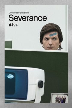 Severance Adam Scott Gloss Poster | Severance TV Show Wall Art | Lumon Industries Decor | Psychological Thriller Print | Sci-Fi TV Series Poster | Minimalist Severance Design | Modern TV Art | Workplace Dystopia Fan Gift | Office Aesthetic
