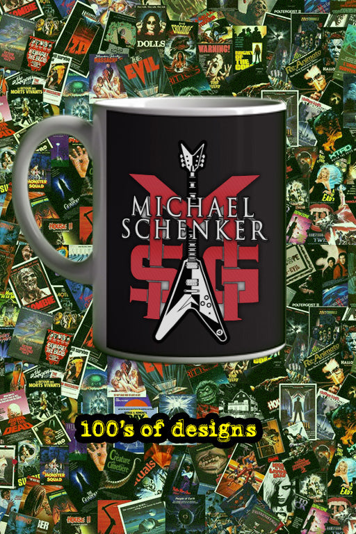 Michael Shenker 11oz Mug | Music Artist Design | Rock Guitarist | Gift for Music Lovers | Coffee Cup | Unique Musician Merchandise