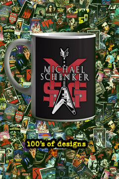 Michael Shenker 11oz Mug | Music Artist Design | Rock Guitarist | Gift for Music Lovers | Coffee Cup | Unique Musician Merchandise