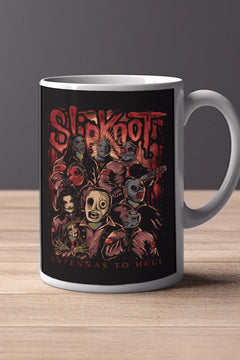 Slipknot Antennas To Hell 11oz Mug | Music Artist Merch | Slipknot Fans | Rock Band Gift | Coffee Cup | Heavy Metal Collectible