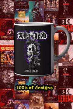 The Exploited MMXX Tour 11oz Mug | Music Artist Mug | Punk Rock Coffee Cup | Concert Merchandise Mug