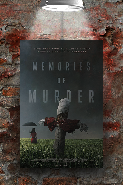 Memories of Murder Poster Song Kang-ho | Film Memorabilia | Premium Gloss Print | Cinematic Art Print