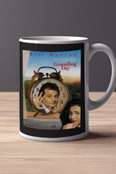 Groundhog Day 11oz Mug | Film Memorabilia | Bill Murray | Groundhog Day Design