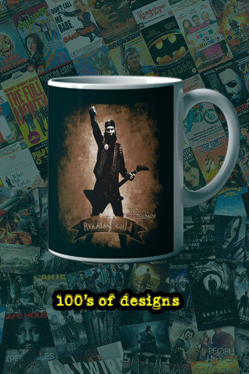 Running Wild Ride On The Wildside 11oz Mug | Music Artist Mug | Music Lover Gift | Unique Music Design Mug | Music Fan Cup