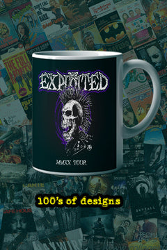 The Exploited MMXX Tour 11oz Mug | Music Artist Mug | Punk Rock Coffee Cup | Concert Merchandise Mug