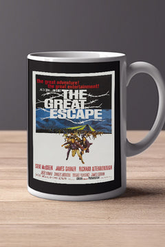 The Great Escape 11oz Mug Steve McQueen | Film Memorabilia Design
