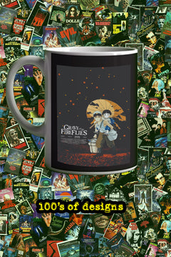 Grave of The Fireflies 11oz Mug Seita and Setsuko | Studio Ghibli | Film Poster Design