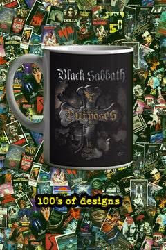Black Sabbath Cross Purposes 11oz Mug | Music Artist | Black Sabbath Design | Rock Band | Unique Gift