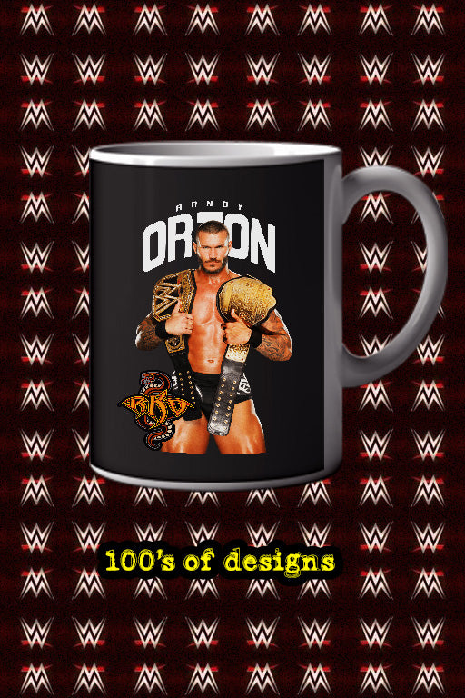 RANDY ORTON 11oz Mug | WWE Superstar RANDY ORTON Design - Wrestling Fan Collectible Gift