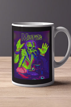 Misfits Inspired 11oz Mug | Music Artist Design | Rock Band Inspired | Music Lover Gift