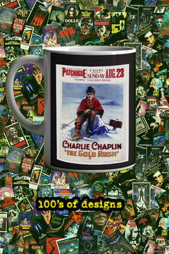 The Gold Rush 11oz Mug | Film Memorabilia Mug | The Gold Rush Design - Charlie Chaplin