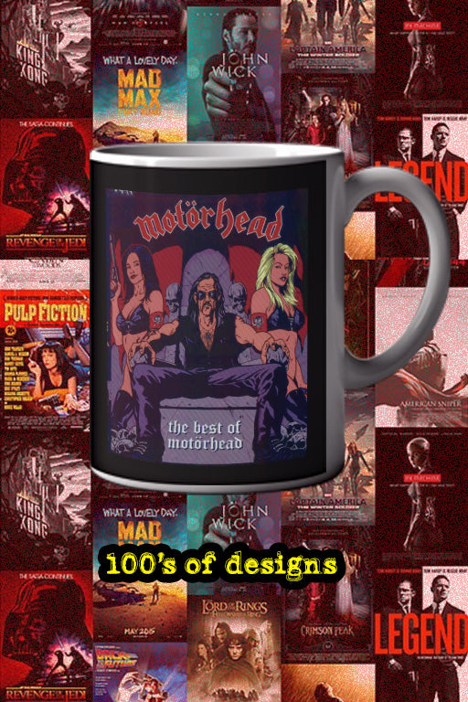 The Best Of Motorhead 11oz Mug | Music Artist Merchandise | Rock and Roll Gift | Heavy Metal Coffee Cup | Music Lover Collectible