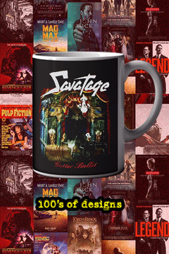 Savatage Gutter Ballet 11oz Mug | Music Artist Inspired | Savatage Fan Gift | Gutter Ballet Design | Music Lover | Coffee Cup Mug