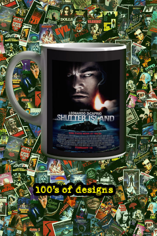 Shutter Island 11oz Mug | Film Mug | Shutter Island Design | Leonardo DiCaprio Mug