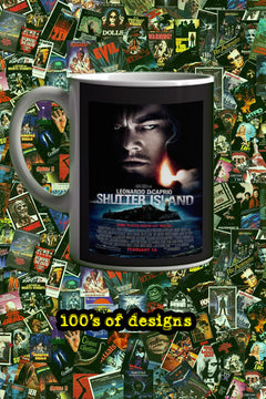 Shutter Island 11oz Mug | Film Mug | Shutter Island Design | Leonardo DiCaprio Mug