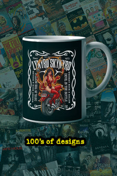 Lynyrd Skynyrd Devil In The Bottle 11oz Mug | Music Artist Design | Rock Band Merchandise | Gift for Fans