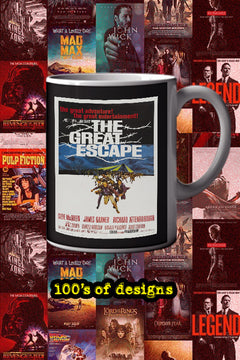 The Great Escape 11oz Mug Steve McQueen | Film Memorabilia Design