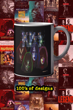 Kiss 11oz Mug | Music Artist Design | Rock Band | Coffee Cup | Gift for Fans | Music Lover's Collectible