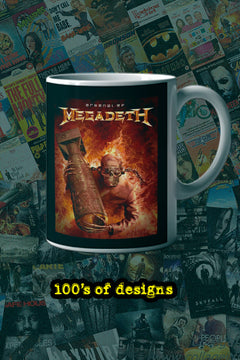 Megadeth Arsenal of Megadeth 11oz Mug | Music Artist | Megadeth Design | Rock Band Gift