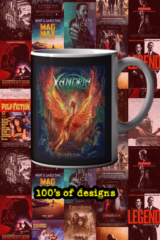 Xandria Sacrificium 11oz Mug | Music Artist Xandria Design | Music Lover Gift | Collectible Mug