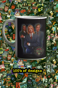 Nirvana 11oz Mug | Music Artist | 90s Grunge | Rock Band | Kurt Cobain | Coffee Cup | Collectible | Vintage Design