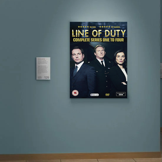 Line of Duty Canvas Print | Vicky McClure | TV Show Line of Duty Design