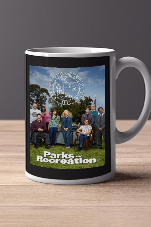 Parks and Recreation 11oz Mug featuring Amy Poehler | Funny TV Show Gift