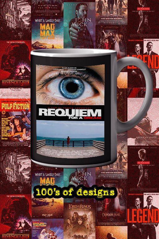 Requiem for a Dream 11oz Mug Jared Leto | Jennifer Connelly Film Memorabilia Design