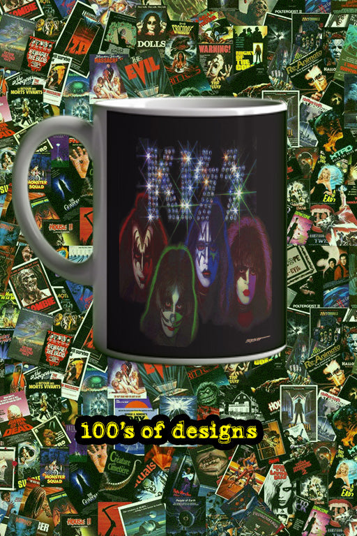 Kiss 11oz Mug | Music Artist Design | Rock Band | Coffee Cup | Gift for Fans | Music Lover's Collectible