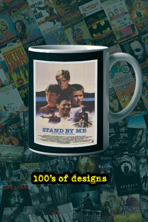 Stand By Me 11oz Mug featuring River Phoenix | Film Poster Design
