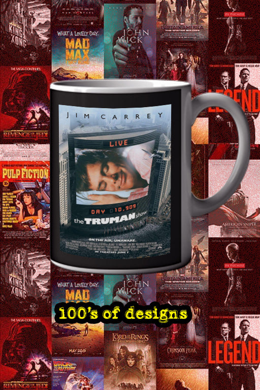 The Truman Show 11oz Mug | Film | Jim Carrey | Movie Poster Design