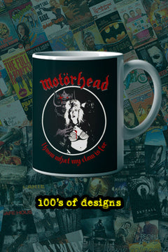 Motorhead I Know What My Claw Is For 11oz Mug | Music Inspired Design | Rock Band Gift