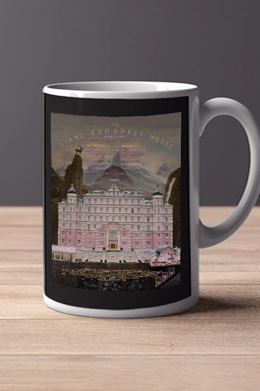 The Grand Budapest Hotel 11oz Mug | Film Memorabilia | The Grand Budapest Hotel Design | Ralph Fiennes