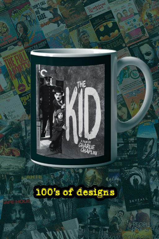 The Kid 11oz Mug Featuring Lead Actor | Vintage Film Poster Design | Classic Movie Memorabilia