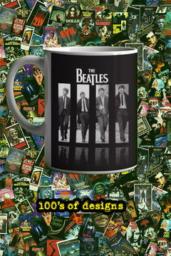 The Beatles 11oz Mug | Music Lover Gift | Music Artist Merch | Ceramic Coffee Cup