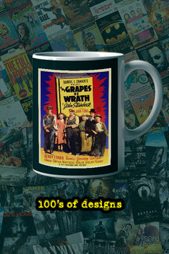 The Grapes of Wrath 11oz Mug | Film Memorabilia | Grapes of Wrath Design | Lead Actor Name
