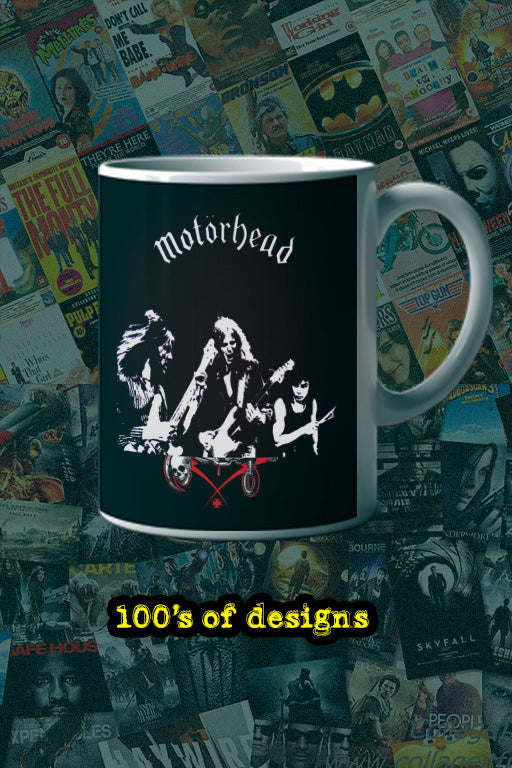 Motorhead Rock Band 11oz Mug | Music Artist Merchandise | Band Logo Cup